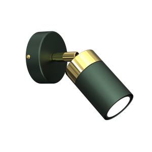 Milagro Kinkiet JOKER GREEN/GOLD 1xGU10 MLP7717