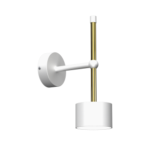 Milagro Kinkiet ARENA WHITE/GOLD 1xGX53 MLP7753
