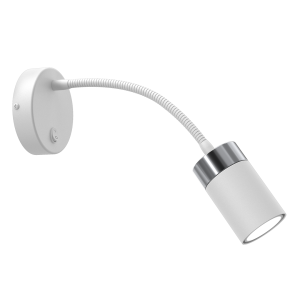 Milagro Kinkiet flex JOKER WHITE/CHROME 1xGU10 MLP8533