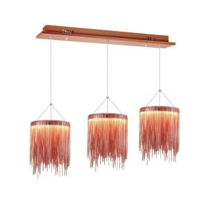 Milagro LAMPA WISZACA CASCATA COPPER 54W LED ML3799