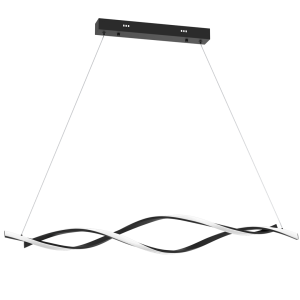 Milagro LAMPA WISZĄCA GRANT BLACK 38W LED ML8609