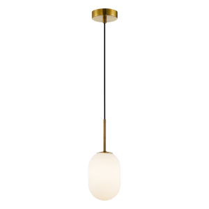 Milagro Lampa wisząca ALIAS GOLD 1xE14 fi 120 ML0317