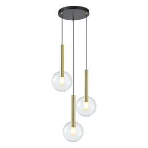 Milagro Lampa wisząca NIKO GOLD 3xG9 ML0332