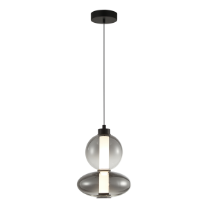 Milagro Lampa wisząca DAPHNE SMOKED 12W ML0344