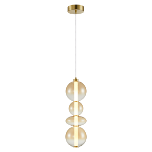 Milagro Lampa wisząca DAPHNE AMBER 36W ML0346