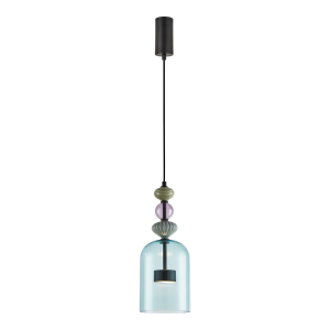 Milagro Lampa wisząca ARTE 12W LED śr. 16cm czarna ML0358
