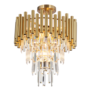 Milagro Lampa sufitowa MADISON GOLD 9xE14 ML8806