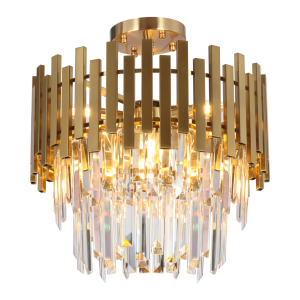Milagro Lampa sufitowa ASPEN GOLD 6xE14 ML8810