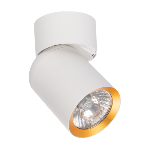 Milagro Spot Andy 1xGU10 Biały + Złoty ML9932