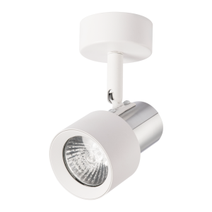 Milagro Spot Cino 1xGU10 Biały + Chrom ML9944