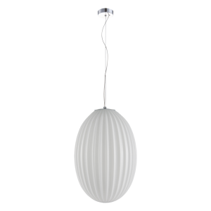 Milagro Lampa wisząca BRAGA WHITE 1xE27 ML0350