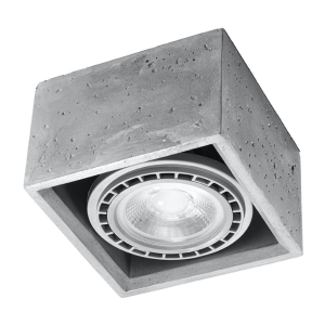 Plafon QUATRO 1 beton SL.0883 SOLLUX