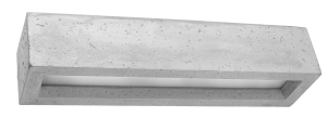Kinkiet VEGA 50 beton E27 2x60W IP20 SL.0993 SOLLUX