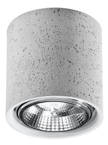 Plafon CULLO 140 beton  SL.0645 SOLLUX