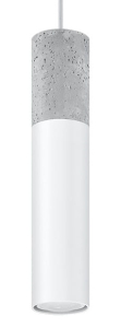 Lampa wisząca BORGIO 1 biały  SL.0647 SOLLUX