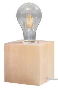 Lampa biurkowa ARIZ naturalne drewno SL.0677 SOLLUX