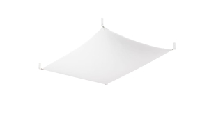 Plafon LUNA 1 biały SL.0737 SOLLUX