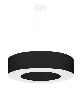 Żyrandol SATURNO 70 czarny SL.0752 SOLLUX