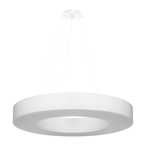 Żyrandol SATURNO SLIM 70 biały SL.0753 SOLLUX