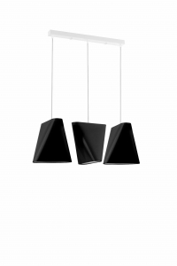 Żyrandol BLUM 3 czarny SL.0772 SOLLUX