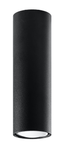 Spot LAGOS 20 czarny GU10 1x40W IP20 SL.1001 SOLLUX