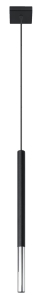 Lampa wisząca MOZAICA 1 czarny/chrom SL.0885 SOLLUX