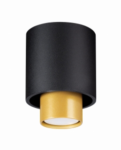 Spot NESI czarny GU10 1x40W IP20 SL.0982 SOLLUX