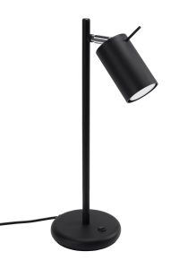 Lampa biurkowa RING czarna GU10 1x40W IP20 SL.1091 SOLLUX