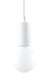 Lampa wisząca DIEGO 1 biała SL.0569 SOLLUX