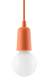 Lampa wisząca DIEGO 1 pomarańczowy  SL.0584 SOLLUX