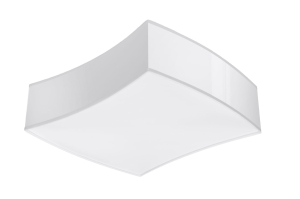 Plafon SQUARE 1 biały E27 2x60W IP20 SL.1054 SOLLUX