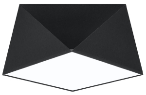 Plafon HEXA 25 czarny SL.0687 SOLLUX