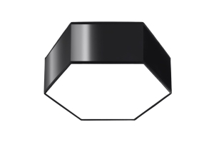 Plafon SUNDE 11 czarny E27 2x60W IP20 SL.1059 SOLLUX
