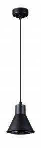 Lampa wisząca TAZILA 1 czarna [ES111] ES111 1x IP20 SL.0989 SOLLUX