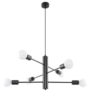 Żyrandol DUOMO 6 E27 6x60W IP20 SL.0305 SOLLUX