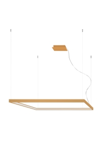 Żyrandol NELYA L złoty LED 4000K LED 1x70W IP20 TH.158 SOLLUX