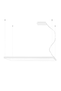 Żyrandol TUULA L biały LED 3000K LED 1x50W IP20 TH.165 SOLLUX