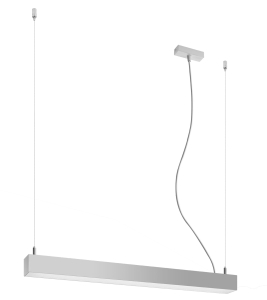 Lampa wisząca PINNE 67 szara 3000K LED 1x17W IP20 TH.031 SOLLUX