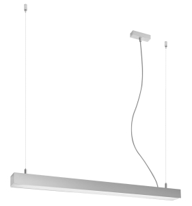 Lampa wisząca PINNE 90 szara 3000K LED 1x25W IP20 TH.049 SOLLUX