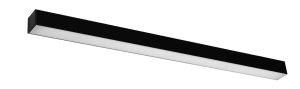 Kinkiet PINNE 90 czarny 4000K LED 1x25W IP20 TH.057 SOLLUX