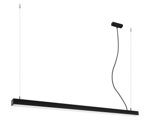 Lampa wisząca PINNE 150 czarna 4000K LED 1x39W IP20 TH.087 SOLLUX