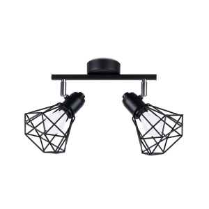 Plafon ARTEMIS 2 czarny E14 2x40 IP20 SL.1106 SOLLUX