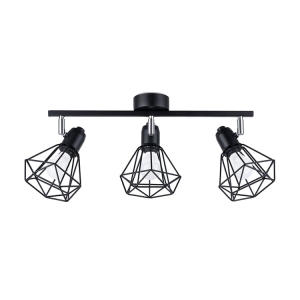 Plafon ARTEMIS 3 czarny E14 3x40 IP20 SL.1107 SOLLUX