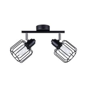 Plafon BELUCI 2 czarny E14 2x40 IP20 SL.1115 SOLLUX