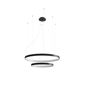 Żyrandol RIO 2 55/78 czarny LED 4000K LED 1x80 IP20 TH.212 SOLLUX