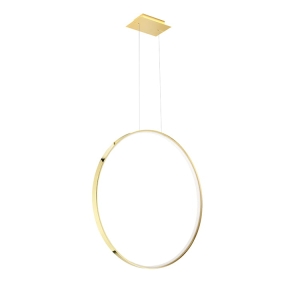 Lampa wisząca RIO 78 złoty połysk LED 3000K LED 1x50 IP20 TH.248 SOLLUX