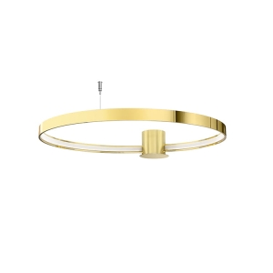 Plafon RIO 78 złoty połysk LED 3000K LED 1x50 IP20 TH.252 SOLLUX