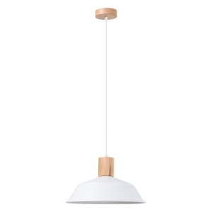 Lampa wisząca FANO biała E27 1x15W SL.1321 SOLLUX