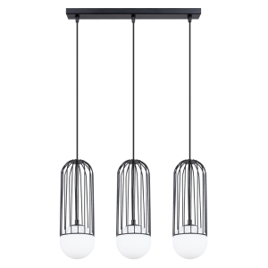Lampa wisząca BRINA 3L czarna G9 3x8W SL.1334 SOLLUX