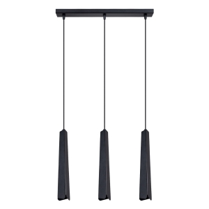 Lampa wisząca PRYSM 3L czarna G9 3x8W SL.1402 SOLLUX